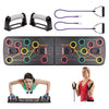 13-in-1 push-up Board with Resistance Bands